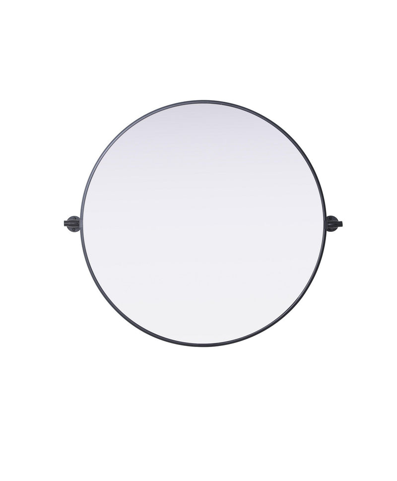 Elegant Lighting MR6G30BLK Mirror, Black