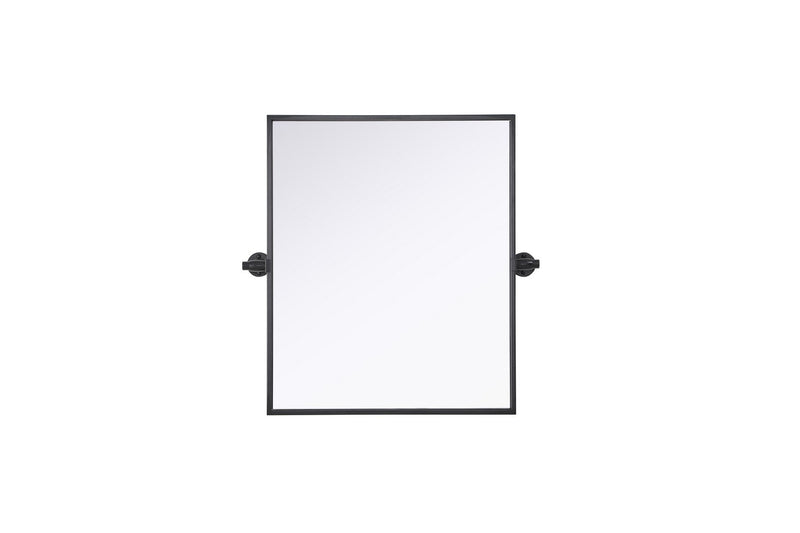 Elegant Lighting MR6H2024BLK Mirror, Black