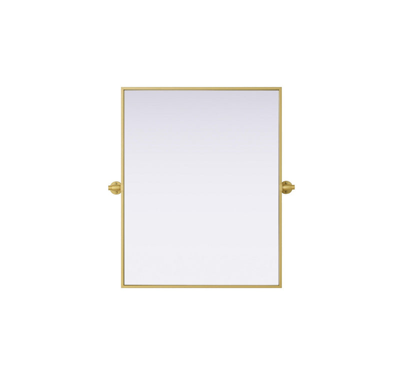 Elegant Lighting MR6H2430BRA Mirror, Brass