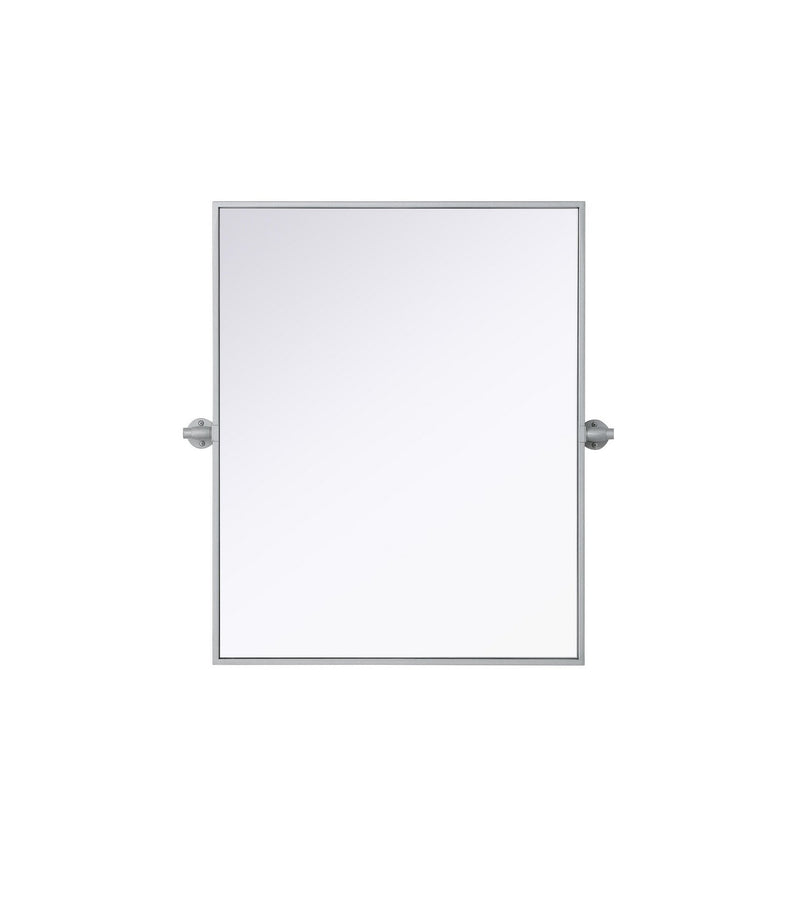 Elegant Lighting MR6H2430SIL Mirror, Silver