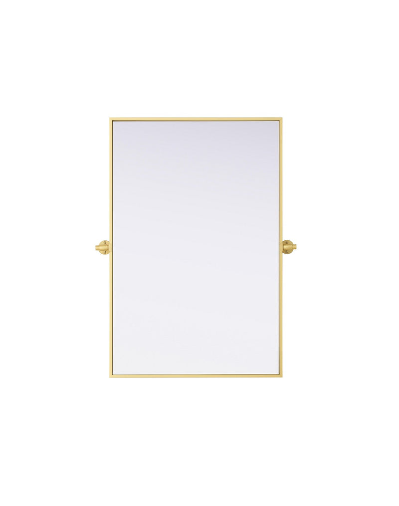 Elegant Lighting MR6H2436BRA Mirror, Brass