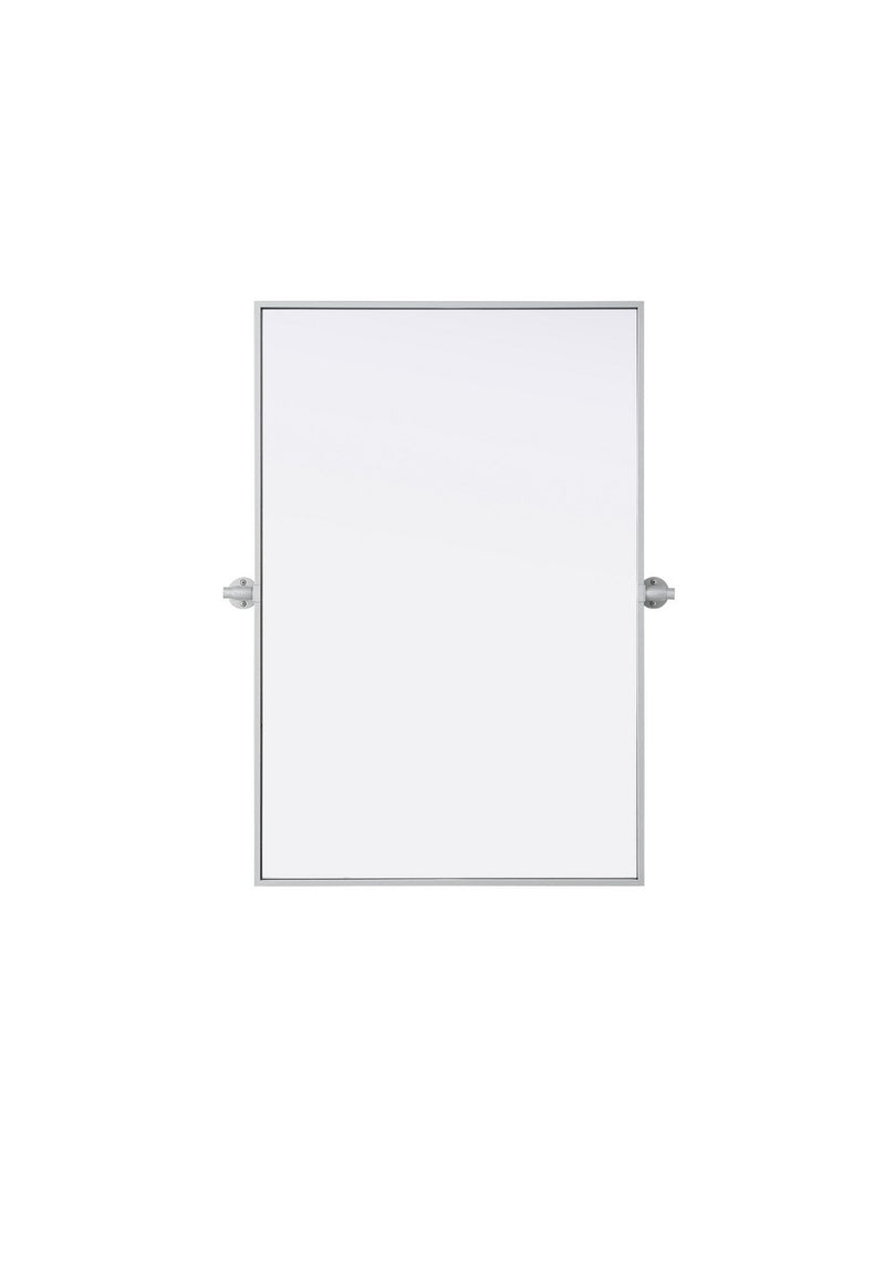 Elegant Lighting MR6H2436SIL Mirror, Silver