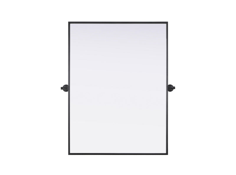 Elegant Lighting MR6H2736BLK Mirror, Black