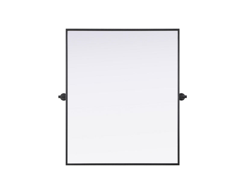 Elegant Lighting MR6H3036BLK Mirror, Black