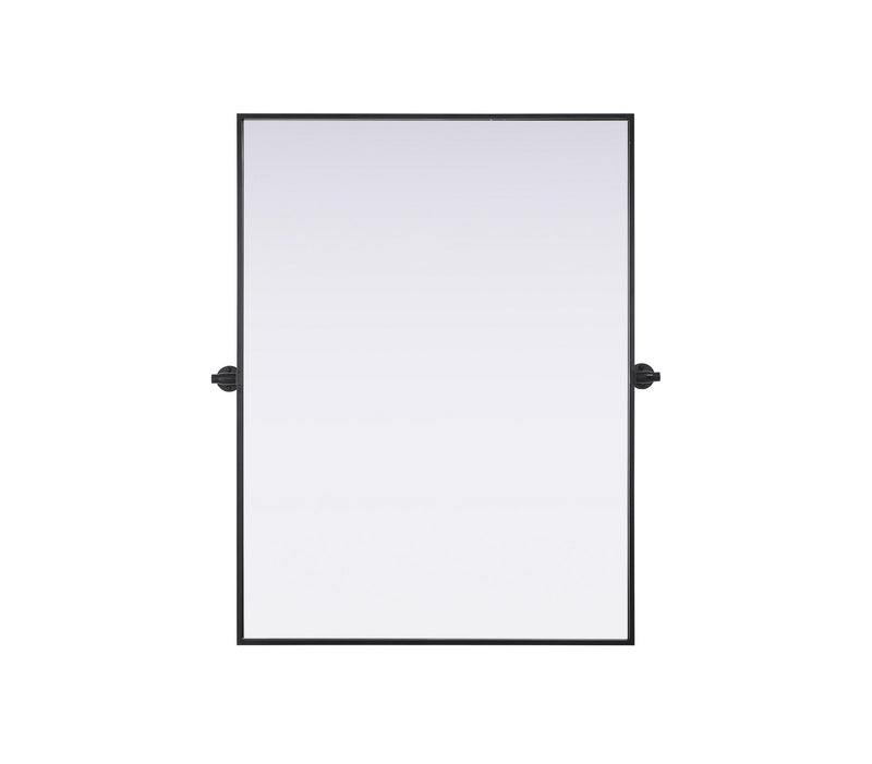 Elegant Lighting MR6H4030BLK Mirror, Black