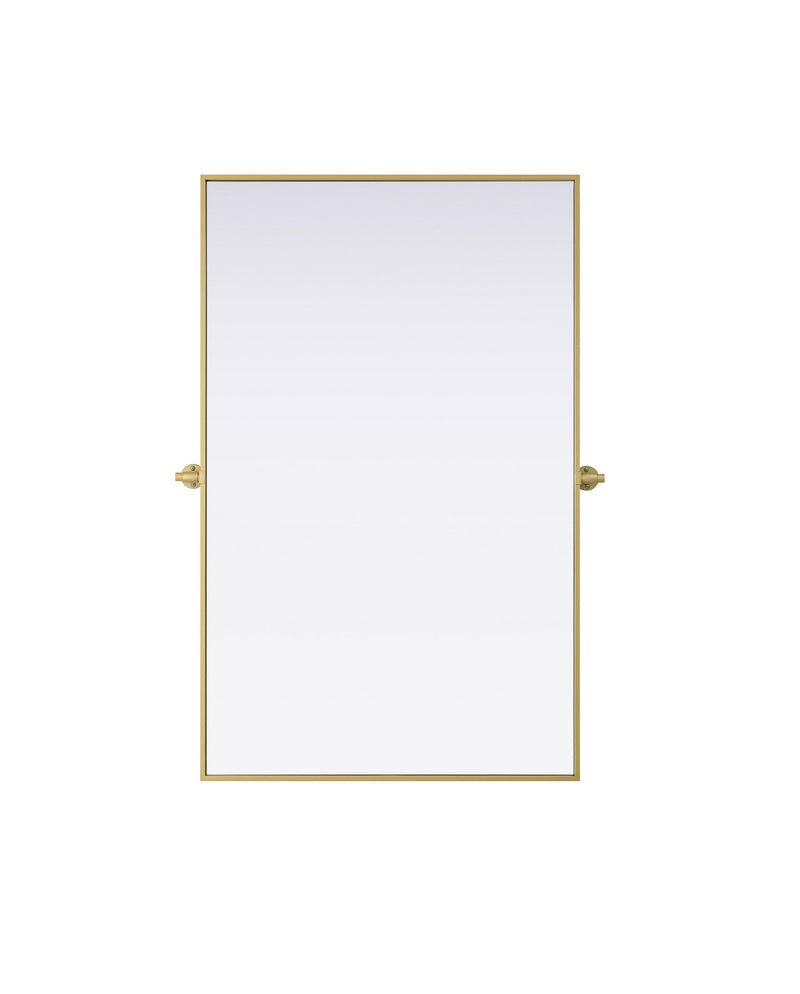 Elegant Lighting MR6H4830BRA Mirror, Brass