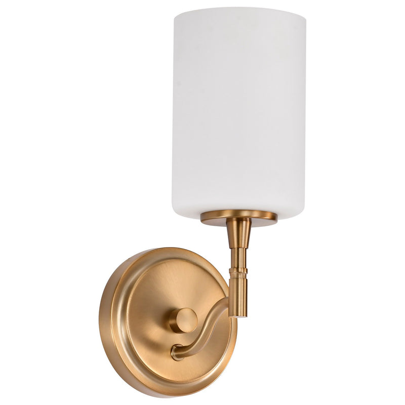 Nuvo Lighting 60-8201 One Light Vanity, Burnished Brass