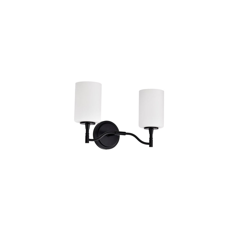 Nuvo Lighting 60-8212 Two Light Vanity, Matte Black