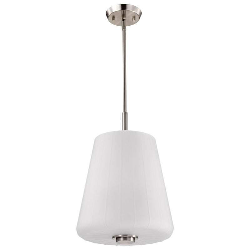 Nuvo Lighting 60-8228 Three Light Pendant, Brushed Nickel