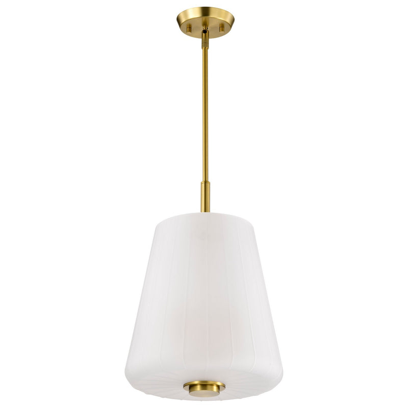 Nuvo Lighting 60-8238 Three Light Pendant, Vintage Brass