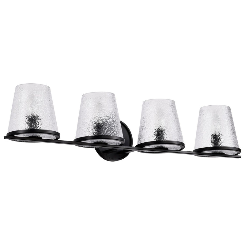 Nuvo Lighting 60-8254 Four Light Vanity, Black