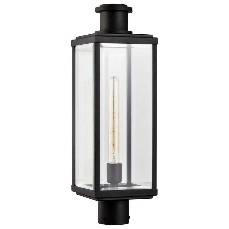 Nuvo Lighting 60-8513 One Light Outdoor Post Lantern, Sand Black