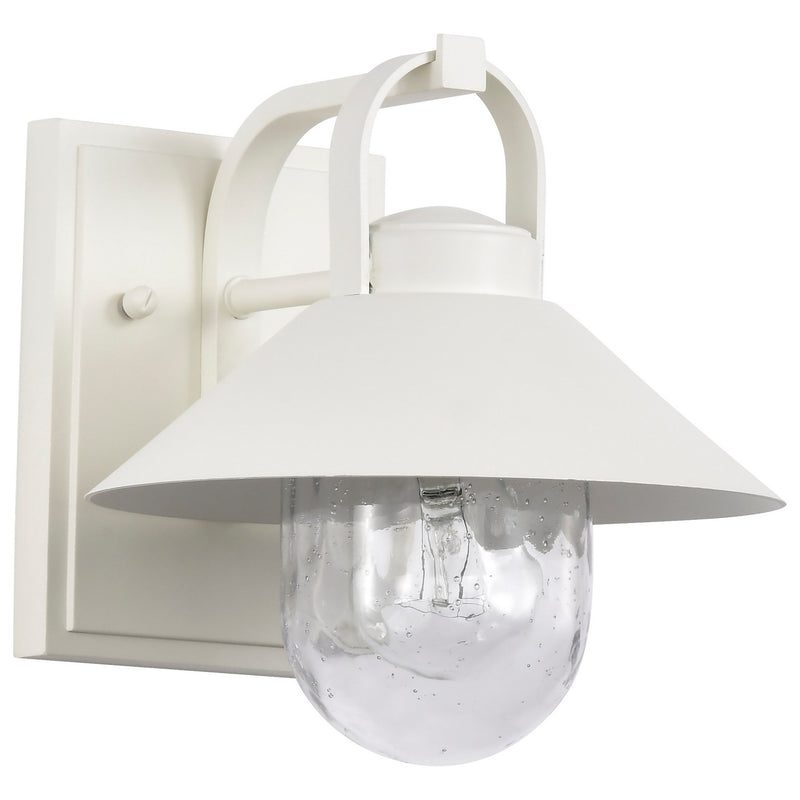 Nuvo Lighting 60-8520 One Light Outdoor Wall Lantern, White