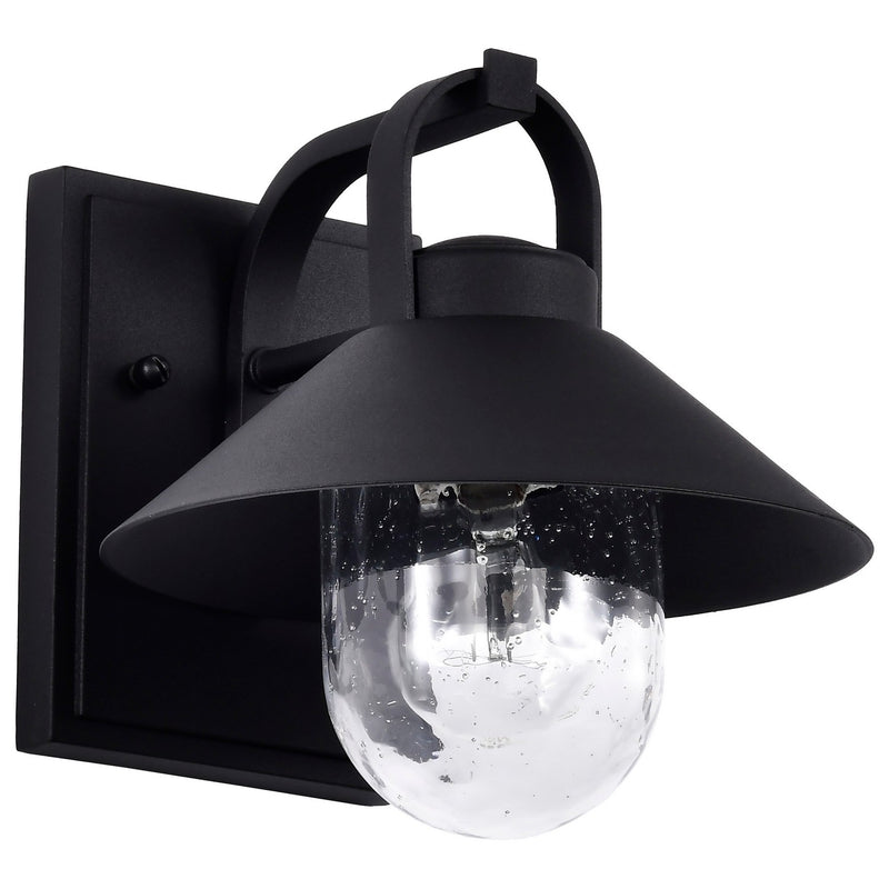 Nuvo Lighting 60-8540 One Light Outdoor Wall Lantern, Black