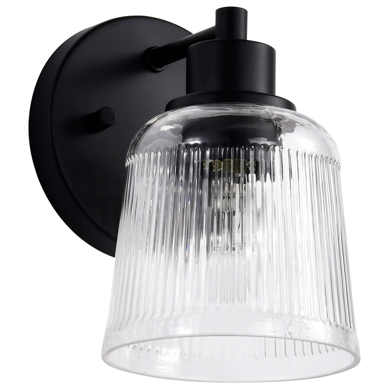 Nuvo Lighting 60-8601 One Light Vanity, Matte Black