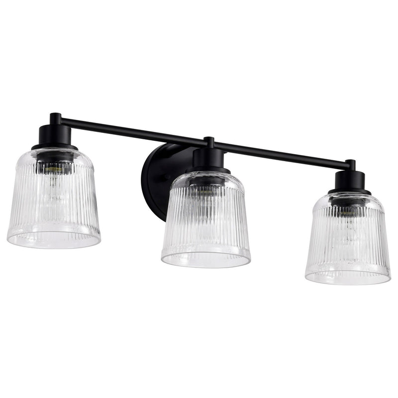 Nuvo Lighting 60-8603 Three Light Vanity, Matte Black