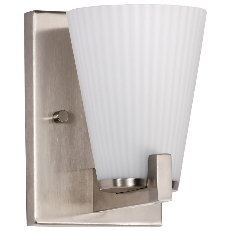 Nuvo Lighting 60-8731 One Light Vanity, Brushed Nickel