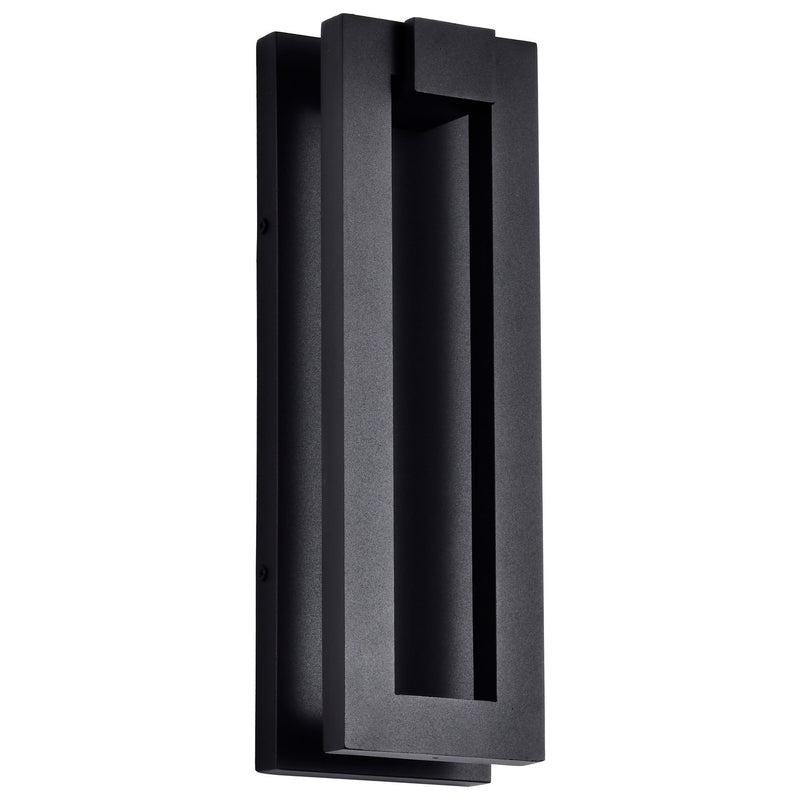 Nuvo Lighting 62-2301 LED Outdoor Wall Sconce, Sand Black
