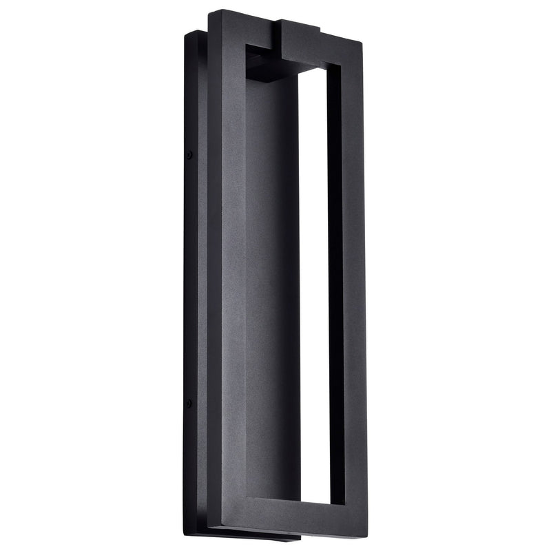 Nuvo Lighting 62-2302 LED Outdoor Wall Sconce, Sand Black