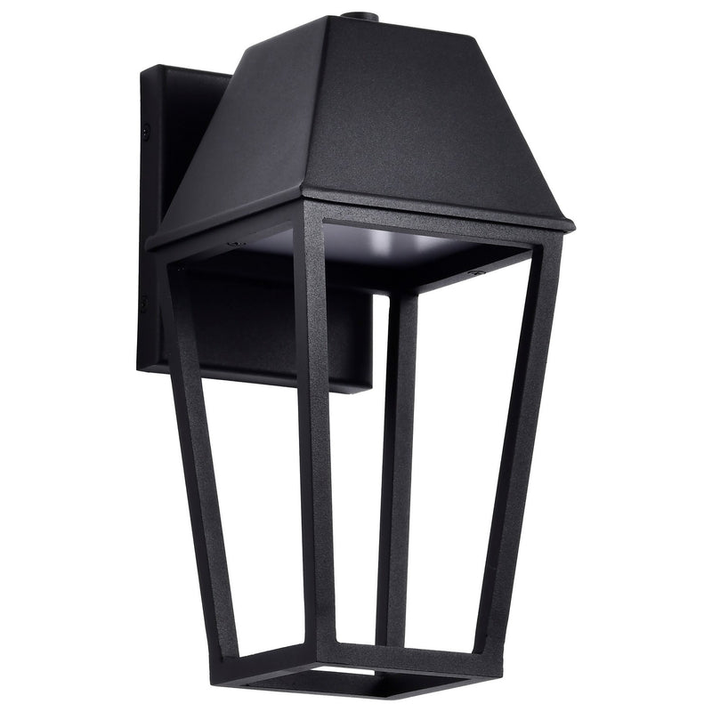 Nuvo Lighting 62-2310 LED Outdoor Wall Lantern, Matte Black