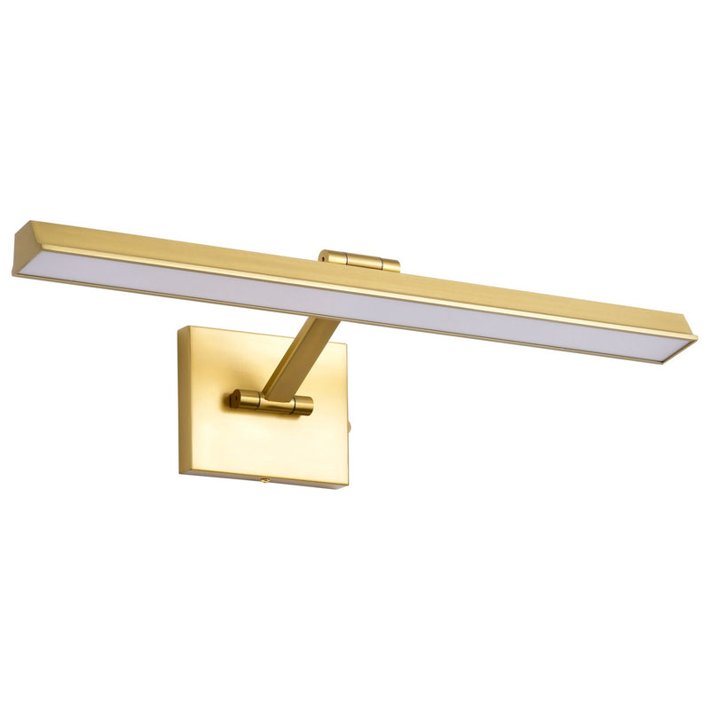 Nuvo Lighting 62-2327 LED Picture Light, Vintage Brass