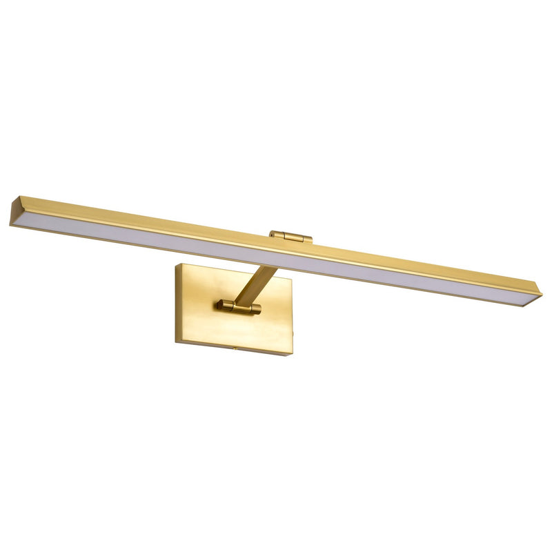 Nuvo Lighting 62-2332 LED Picture Light, Vintage Brass