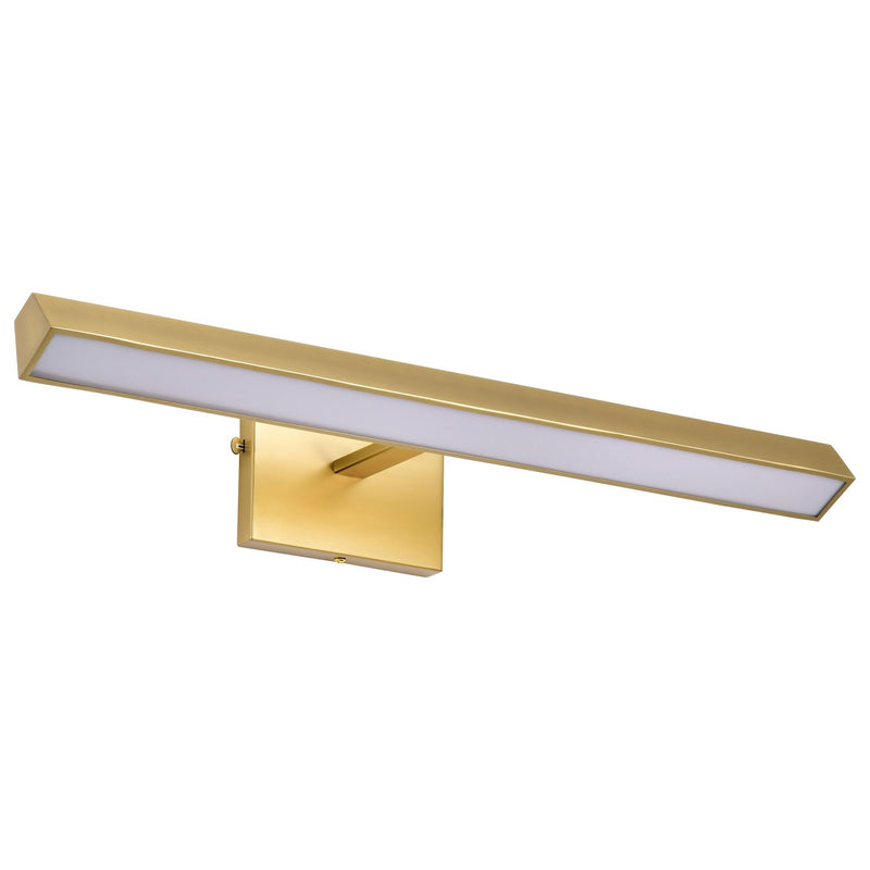 Nuvo Lighting 62-2342 LED Picture Light, Vintage Brass