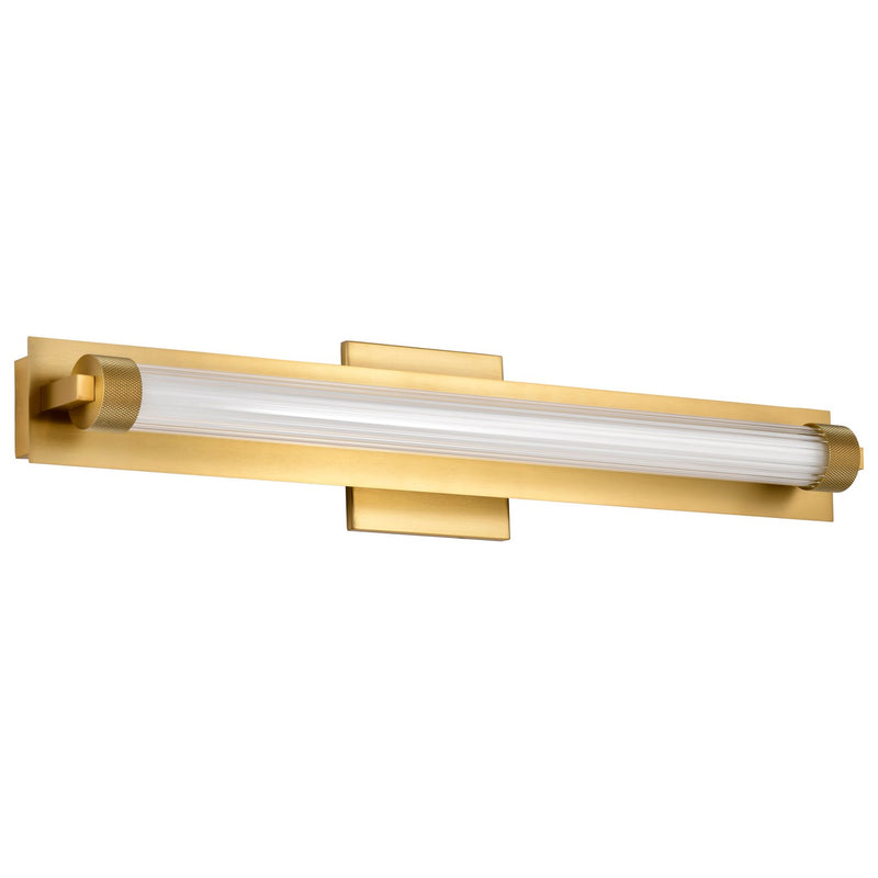 Nuvo Lighting 62-2387 LED Vanity, Vintage Brass