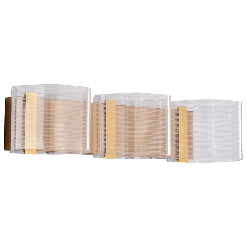 Nuvo Lighting 62-2408 LED Vanity, Polished Anodized Bronze