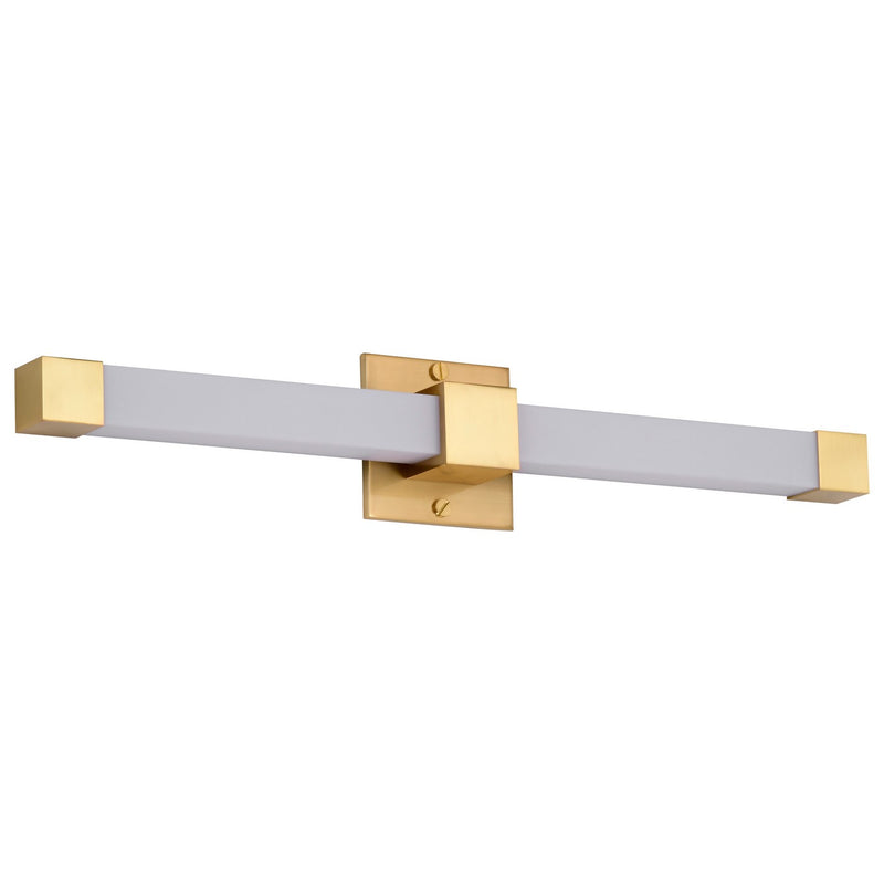 Nuvo Lighting 62-2631 LED Vanity, Brushed Brass