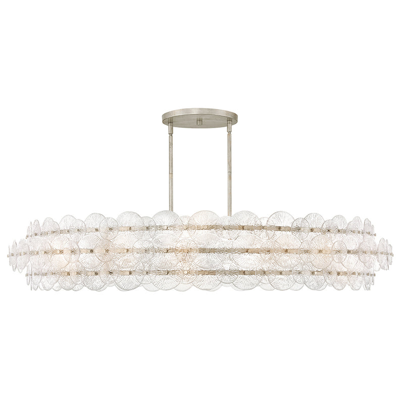 Fredrick Ramond FR30125GG LED Chandelier, Glacial
