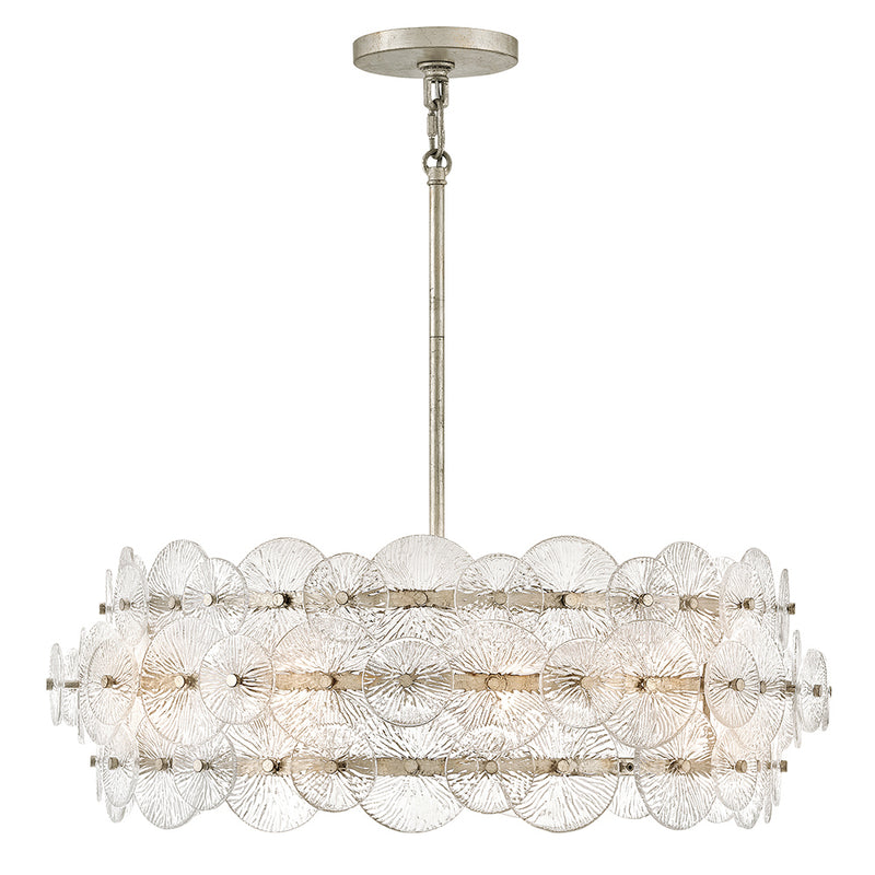 Fredrick Ramond FR30126GG LED Chandelier, Glacial
