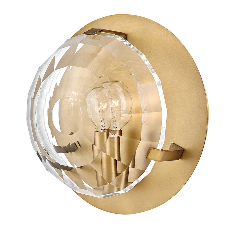 Fredrick Ramond FR31260HBR LED Wall Sconce, Heritage Brass