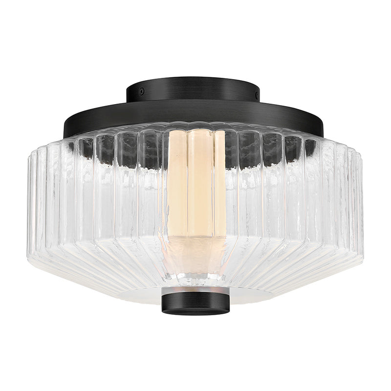 Fredrick Ramond FR41463BK LED Flush Mount, Black