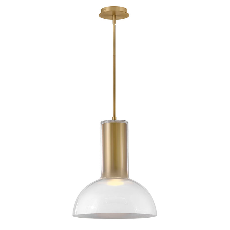 Fredrick Ramond FR41577LCB-LL LED Pendant, Lacquered Brass