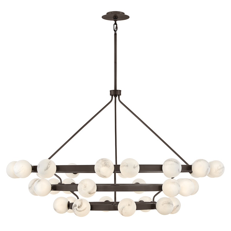 Fredrick Ramond FR41908BX LED Chandelier, Black Oxide