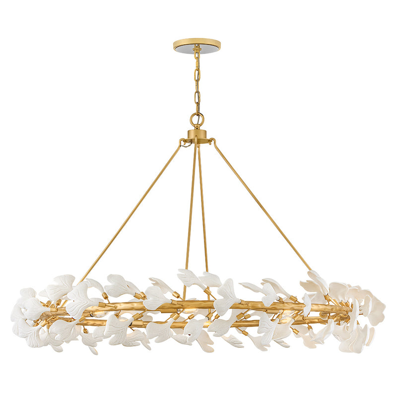 Fredrick Ramond FR41935DG LED Chandelier, Deluxe Gold