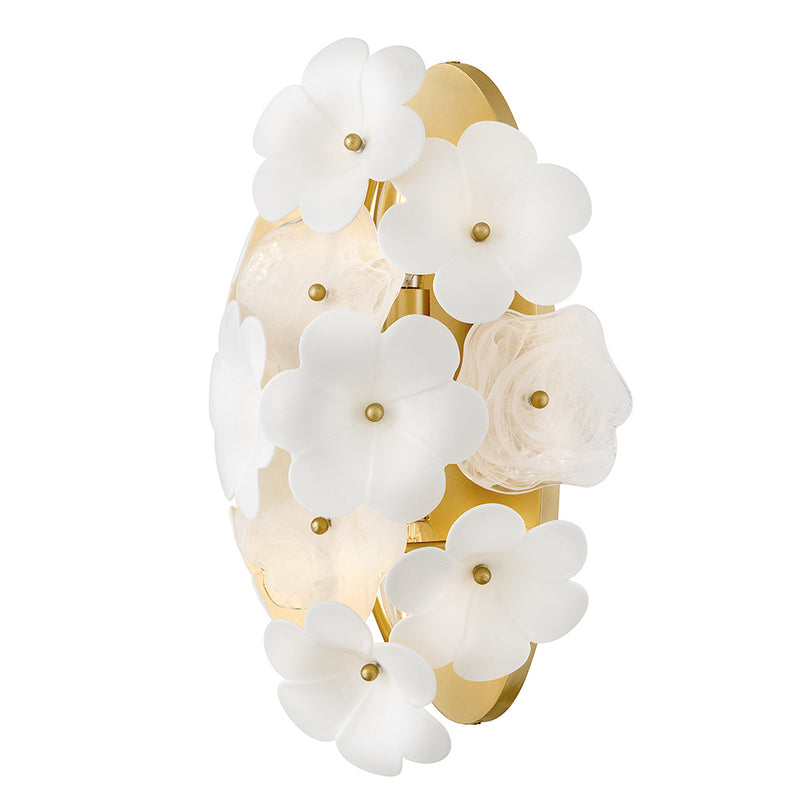 Fredrick Ramond FR41960DG LED Wall Sconce, Deluxe Gold