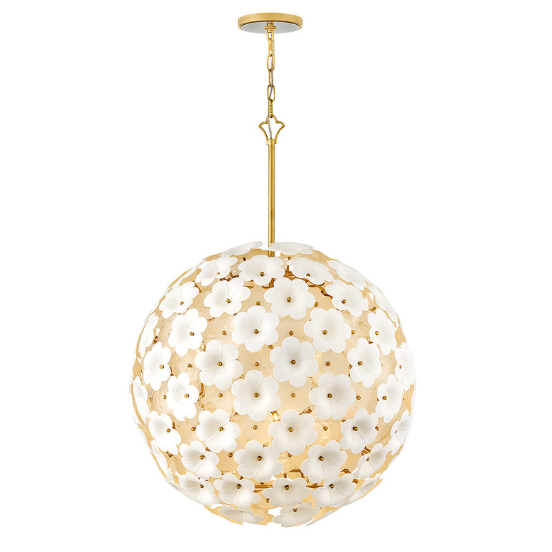 Fredrick Ramond FR41966DG LED Chandelier, Deluxe Gold