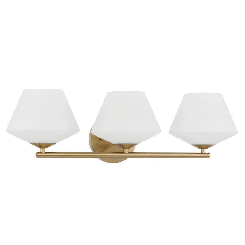 Hunter 48110 Three Light Vanity, Alturas Gold
