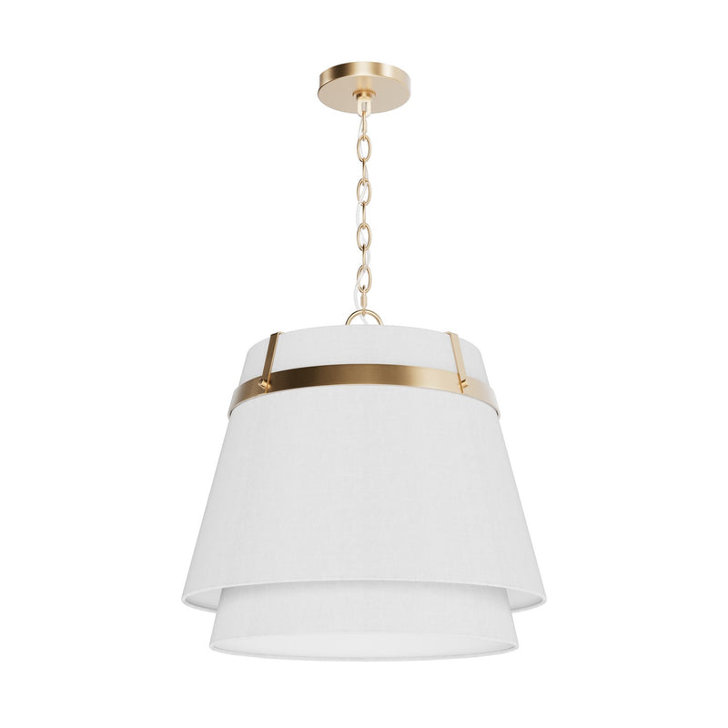 Hunter 48160 One Light Pendant, Alturas Gold