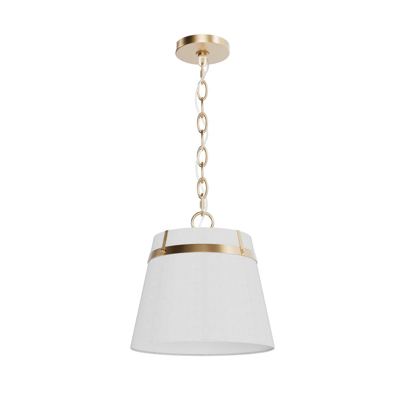Hunter 48162 One Light Pendant, Alturas Gold