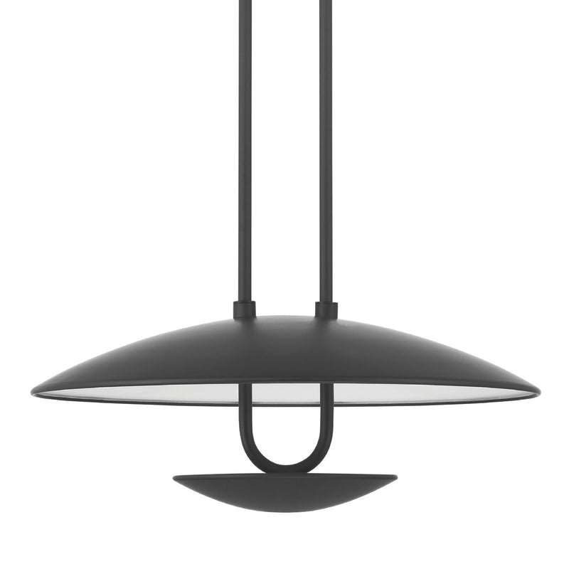 Hunter 48165 LED Pendant, Matte Black