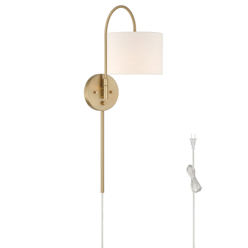 Hunter 48177 One Light Wall Sconce, Alturas Gold