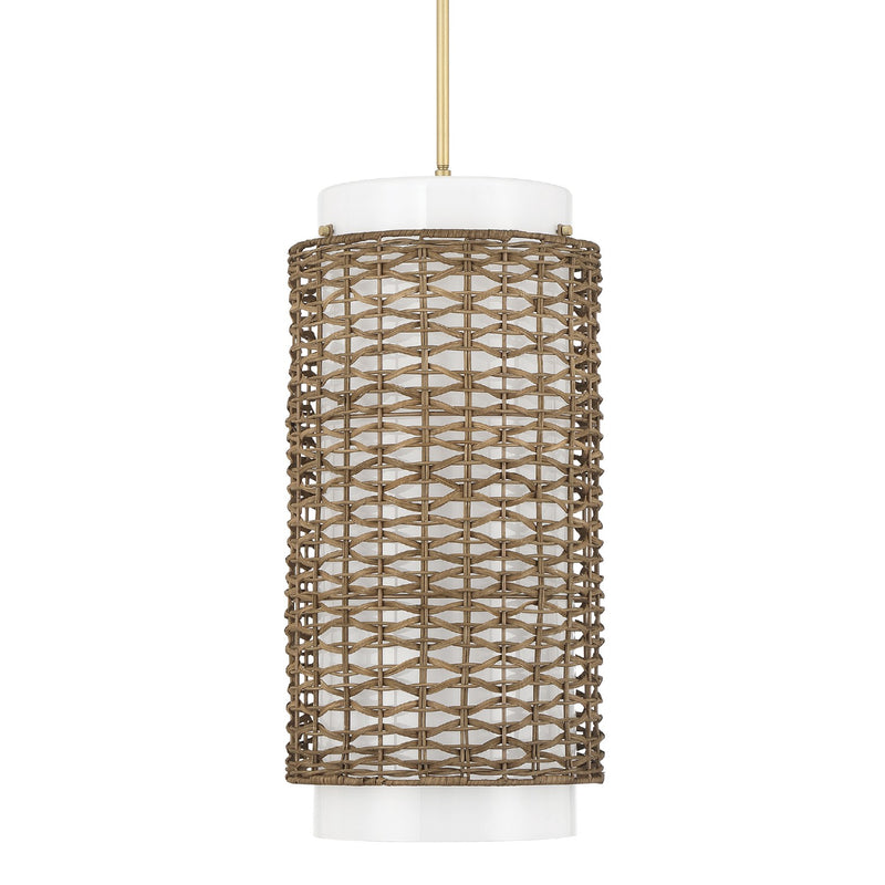 Hunter 48205 Three Light Pendant, Luxe Gold