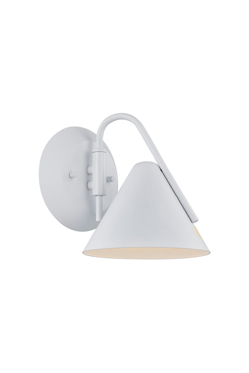 Justice Designs NSH-4241-WHTE LED Wall Sconce, White