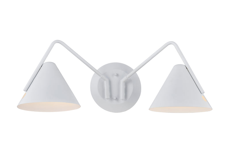 Justice Designs NSH-4242-WHTE LED Wall Sconce, White