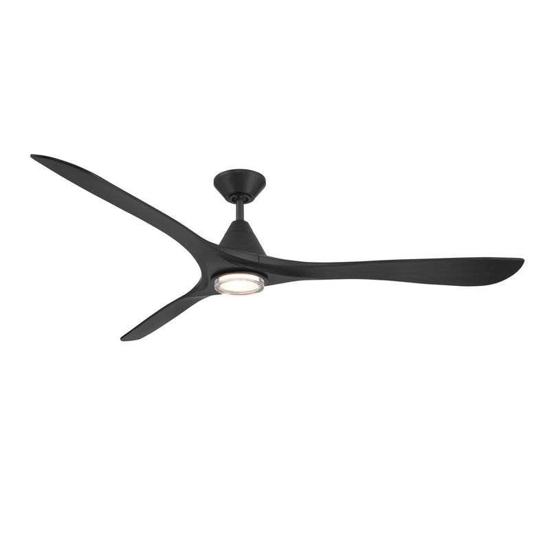 Modern Forms Fans FR-D2504-72L-MB 72"Ceiling Fan, Matte Black