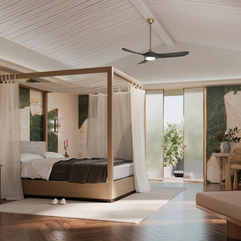 Kichler 310560CPZ 60"Ceiling Fan, Champagne Bronze