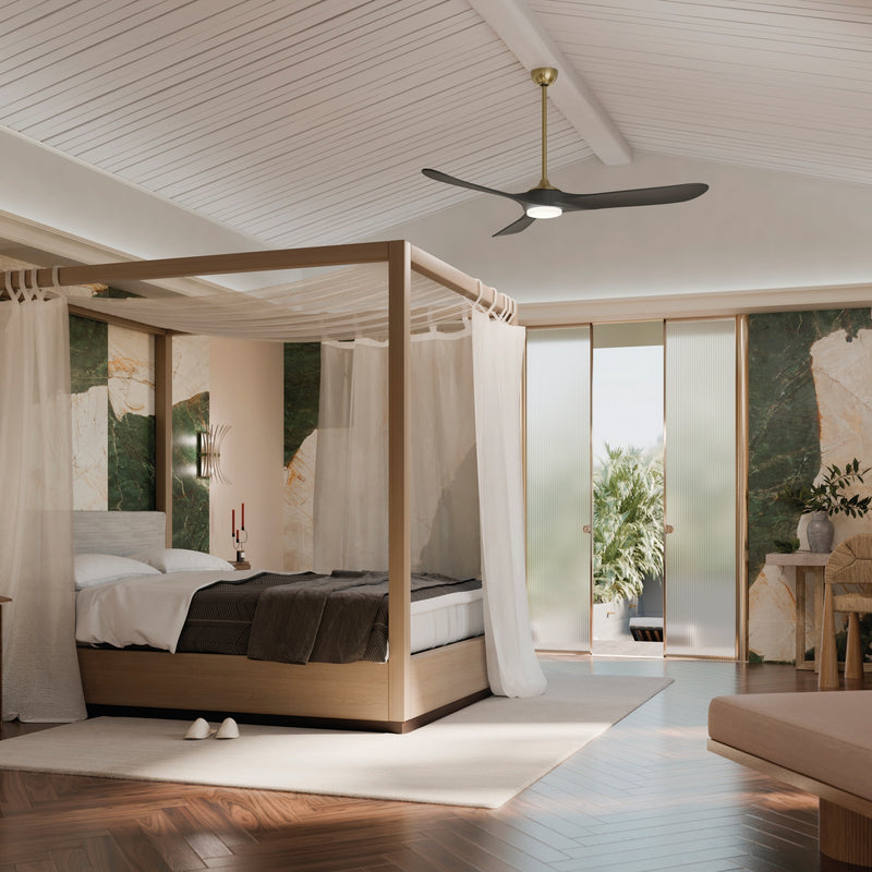 Kichler 310570CPZ 70"Ceiling Fan, Champagne Bronze